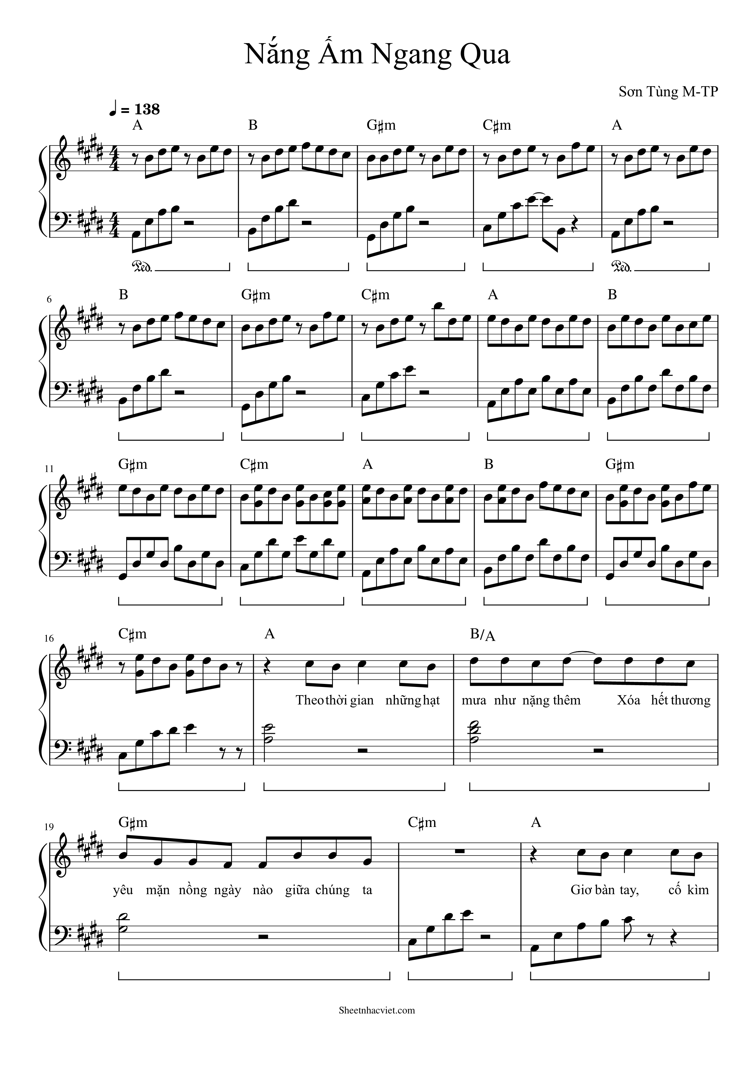 Nắng Ấm Ngang Qua – Sơn Tùng M-TP